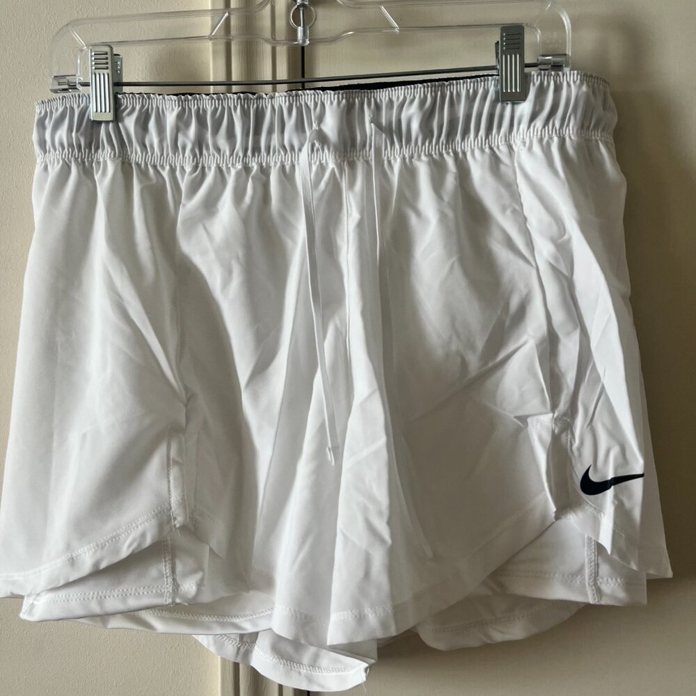 Nike Women's Core 2-in-1 Short White Size Large-NWT